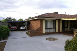 Carport and driveway