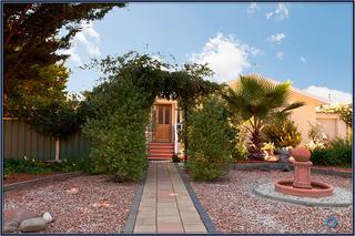 Front garden entry