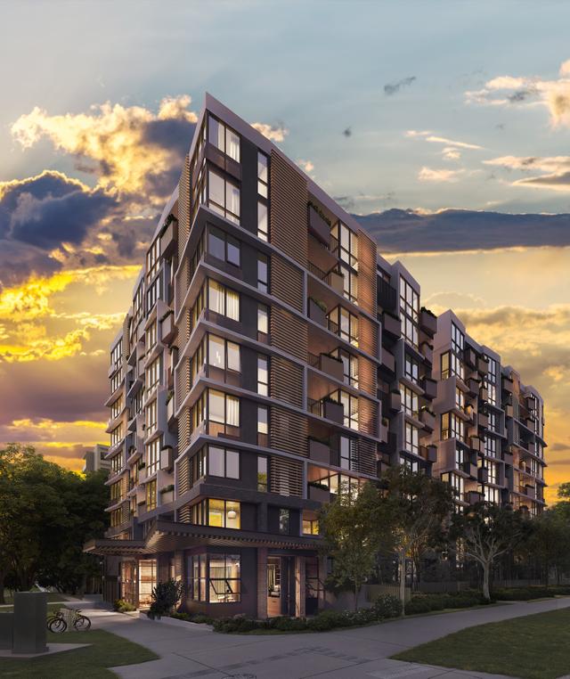 art.haus - 102m2 North-east corner apartment with a double car garage, ACT 2612