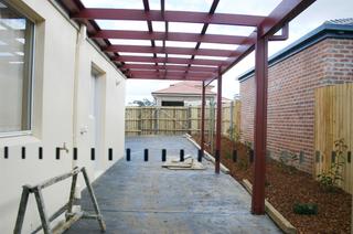 Rear Pergola