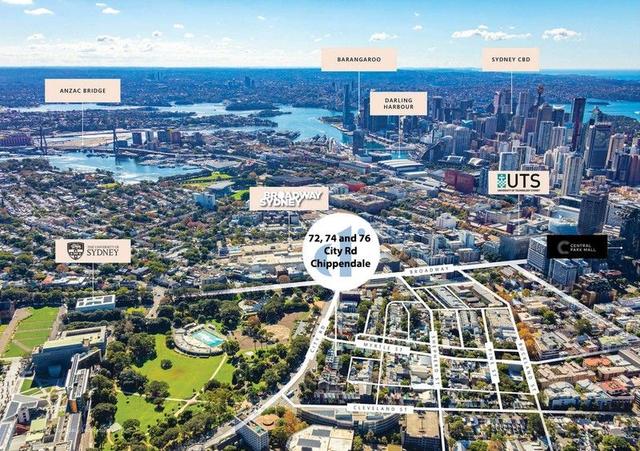 72, 74 & 76 City Road, NSW 2008