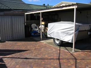 Covered storage area