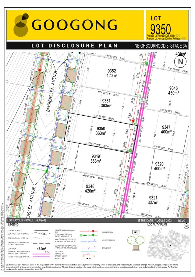 New Land - Lot 9350, NSW 2620