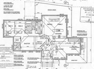 Upper floor plan