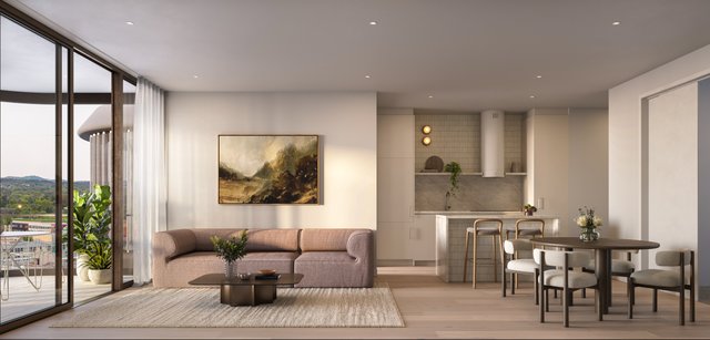 MAVEN - 1 Bed + Flexi-Room + 2 Bath + 1 Car, ACT 2601