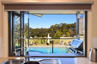 Framed Outlook/Kitchen Servery Window