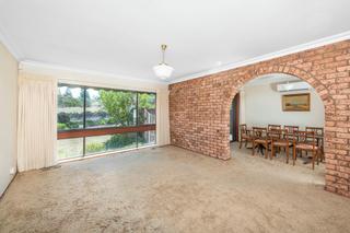 Living room to dining