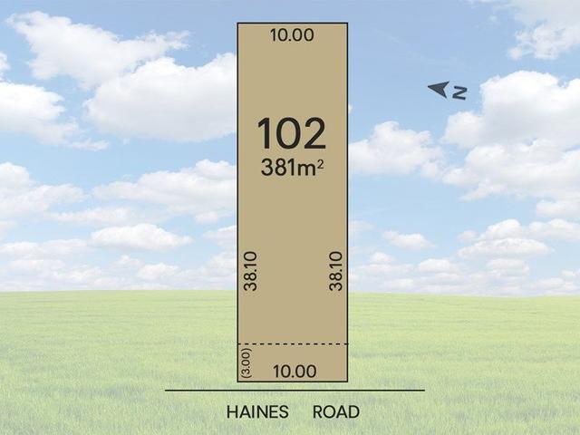 Lot 102 Haines Road, SA 5091