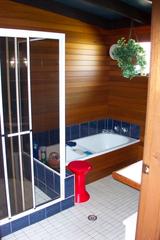 Cedar Lined Bathroom