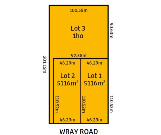 Lot 1, 2 & 3 Wray Road, SA 5460