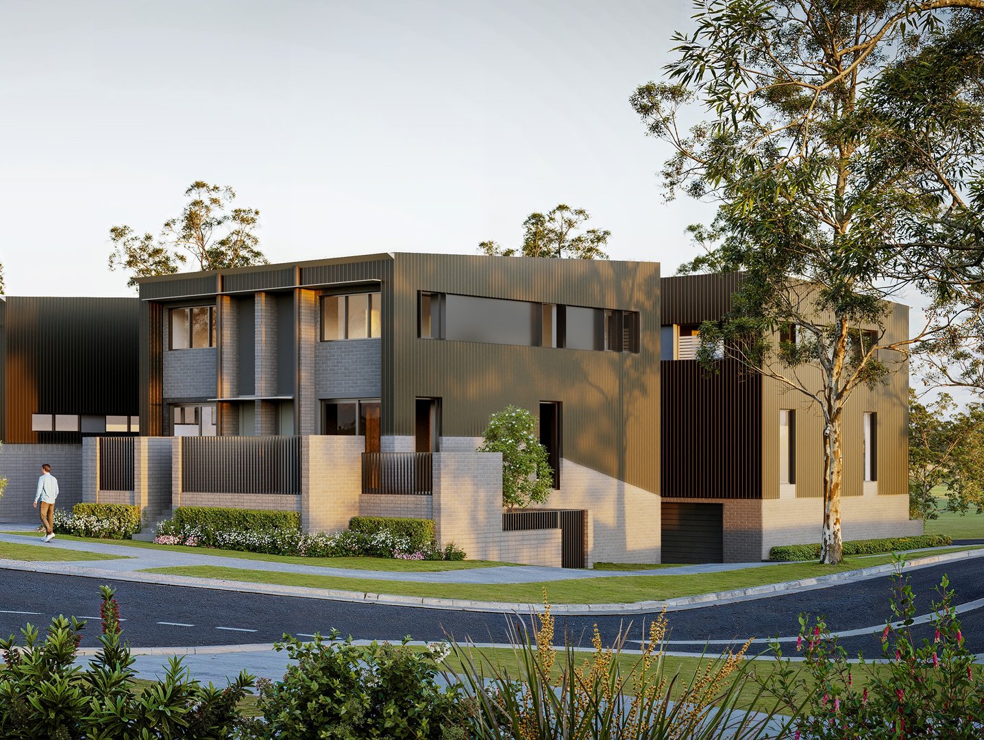 Image showcasing Park Lane - 2 bedroom townhome with secure garaging for 2 cars, Denman ...