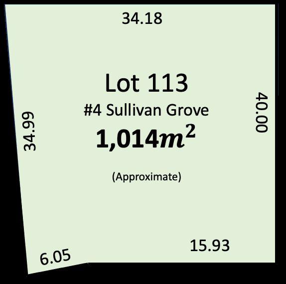 Lot 113/4 Sullivan Grove, SA 5118