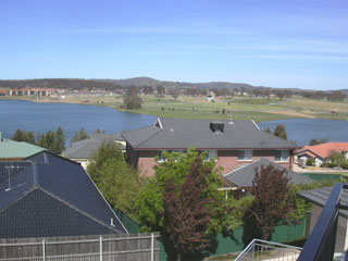 Upstairs balcony