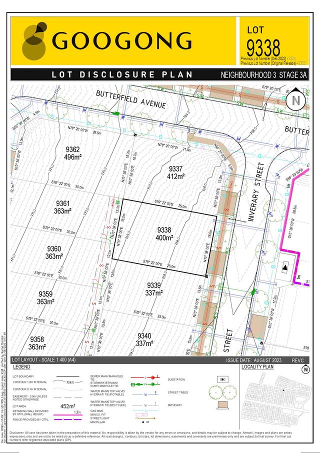 New Land - Lot 9338, NSW 2620