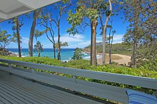 Deck outside living areas