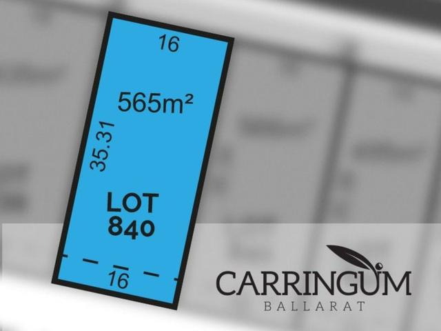 Carringum/Lot 840 Cruz Road, VIC 3358