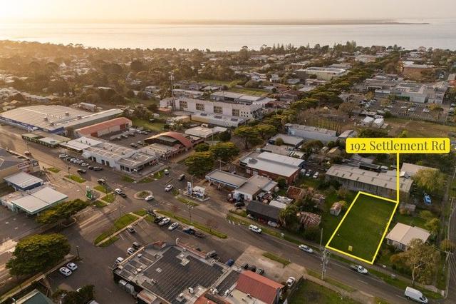 192 Settlement Road, VIC 3922