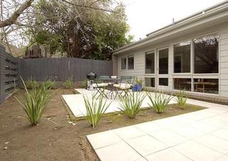 Back courtyard