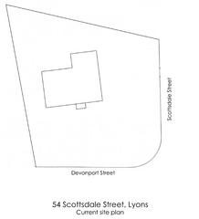 Existing site plan
