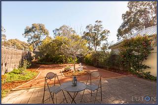 Rear courtyard