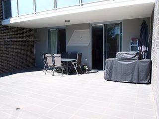 Rear enclosed courtyard