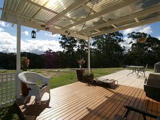 Back Deck with Bush View