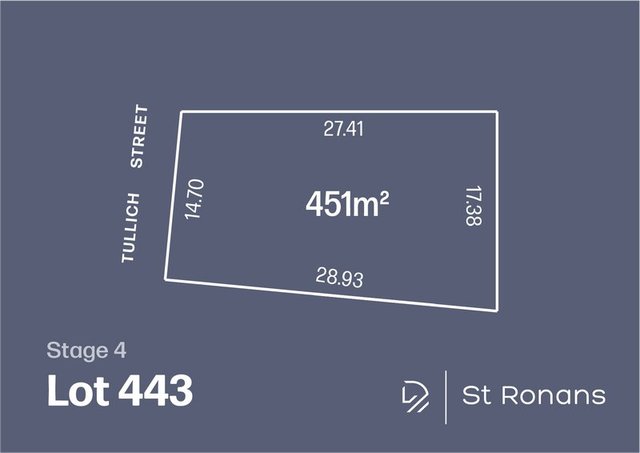 Lot 443 Tullich Street, VIC 3428