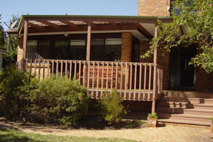 Front deck
