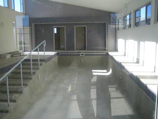 indoor heated pool and gym