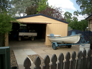 Double garage