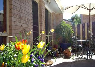 Front courtyard