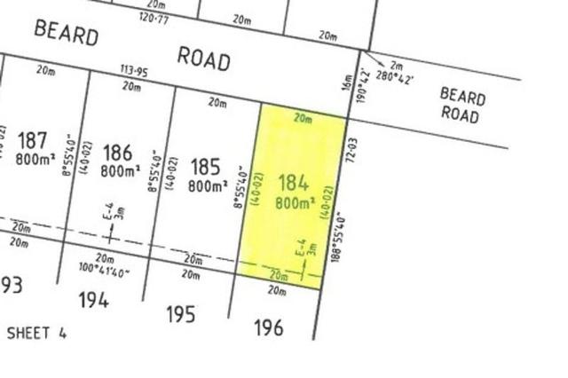 Lot 184 Beard Road, VIC 3844