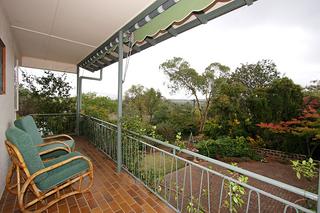 patio with view