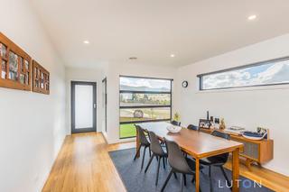 Entrance and dining room