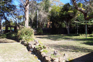 Rear garden