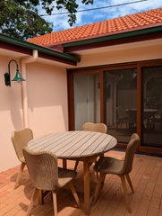 Sunny private courtyard