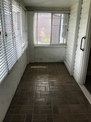 Enclosed sunroom