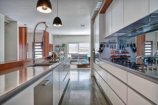 Open plan kitchen