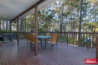 spacious deck overlooking beach