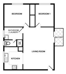 Floor Plan approximation only