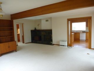Lounge to fireplace