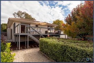 Rear view of deck