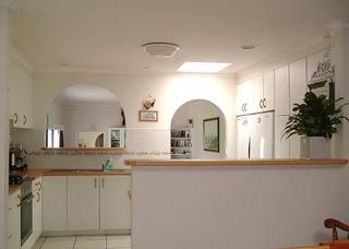 Kitchen from dining