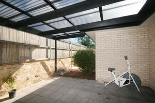 Covered pergola