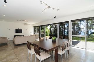 Open Plan Dining onto Living