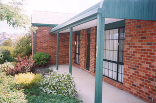 Bullnose verandah