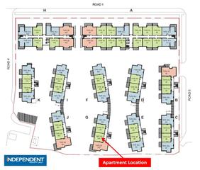 Apartment Location on Site