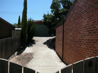 Driveway to Garage