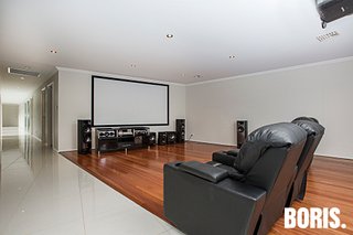 lounge room with theatre
