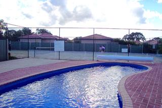 Pool to Tennis Court